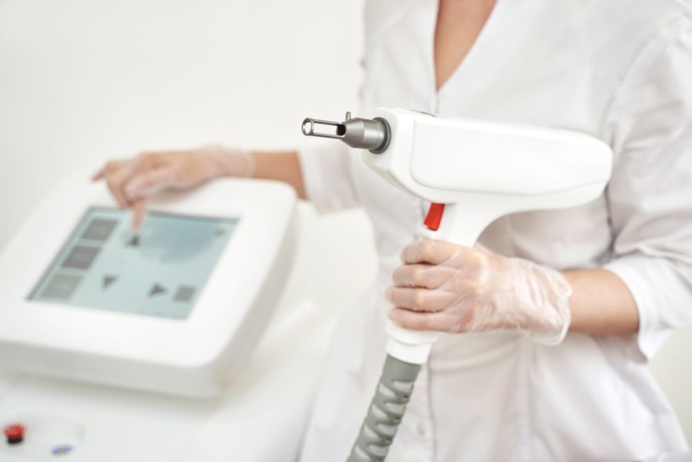 Laser,Hair,Removal,Treatment.,Clinic,Skin,Care,Procedure.,Medical,Dermatology
