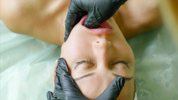 The process of buccal massage